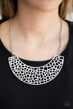 Load image into Gallery viewer, Paparazzi Powerful Prowl - White Necklace
