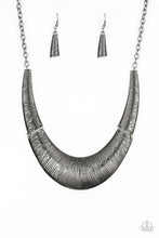 Load image into Gallery viewer, Paparazzi Feast Or Famine - Black Necklace

