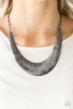 Load image into Gallery viewer, Paparazzi Feast Or Famine - Black Necklace
