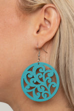 Load image into Gallery viewer, Paparazzi Fresh Off The Vine - Blue Earrings
