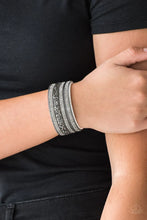 Load image into Gallery viewer, Paparazzi Really Rock Band - White Bracelet
