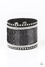 Load image into Gallery viewer, Paparazzi MERMAIDS Have More Fun - Black Bracelet
