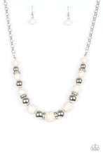 Load image into Gallery viewer, Paparazzi The Ruling Class - White Necklace
