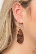 Load image into Gallery viewer, Paparazzi Sequoia Forest - Brown Earrings
