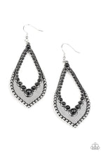Load image into Gallery viewer, Paparazzi Essential Minerals - Black Earrings
