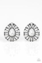Load image into Gallery viewer, Paparazzi Treasure Retreat - White Earrings
