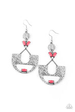 Load image into Gallery viewer, Paparazzi Modern Day Mecca - Pink Earrings
