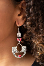 Load image into Gallery viewer, Paparazzi Modern Day Mecca - Pink Earrings
