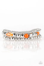 Load image into Gallery viewer, Paparazzi Babe-alicious - Orange Bracelet
