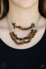 Load image into Gallery viewer, Paparazzi Eco Goddess - Brown Necklace
