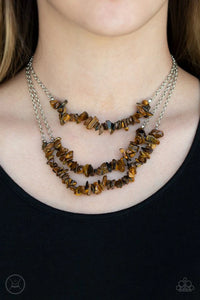 Paparazzi Eco Goddess - Brown Necklace