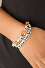 Load image into Gallery viewer, Paparazzi Babe-alicious - Orange Bracelet

