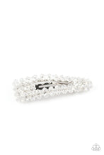 Load image into Gallery viewer, Paparazzi Just Follow The Glitter - White Hair Accessory

