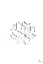 Load image into Gallery viewer, Paparazzi Lotus Pools - Silver Hair Accessory
