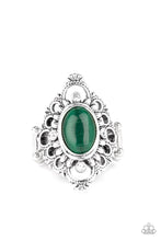 Load image into Gallery viewer, Paparazzi Elegantly Enchanted - Green Ring
