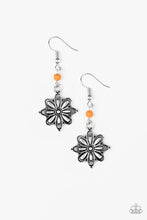 Load image into Gallery viewer, Paparazzi Cactus Blossom - Orange Earrings
