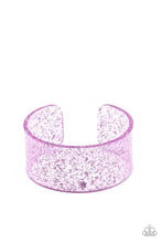 Load image into Gallery viewer, Paparazzi Snap, Crackle, Pop! - Purple Bracelet

