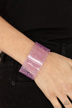 Load image into Gallery viewer, Paparazzi Snap, Crackle, Pop! - Purple Bracelet
