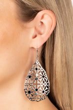 Load image into Gallery viewer, Paparazzi Delightfully Daisy - Black Earrings
