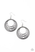 Load image into Gallery viewer, Paparazzi Boho Bliss - White Earrings
