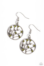 Load image into Gallery viewer, Paparazzi Bedazzlingly Branching - Green Earrings
