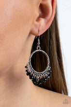 Load image into Gallery viewer, Paparazzi As If By Magic - Black Earrings
