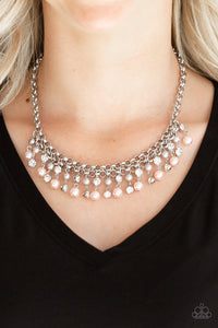 Paparazzi You May Kiss The Bride - Pink Necklace