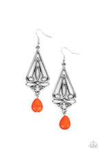Load image into Gallery viewer, Paparazzi Transcendent Trendsetter - Orange Earrings
