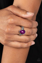 Load image into Gallery viewer, Paparazzi Rainbow Raindrops - Purple Ring
