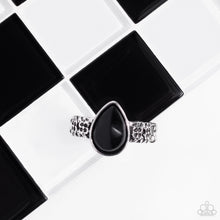 Load image into Gallery viewer, Paparazzi Rainbow Raindrops - Black Ring
