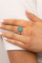 Load image into Gallery viewer, Paparazzi Expect Sunshine And REIGN - Green Ring
