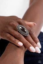 Load image into Gallery viewer, Paparazzi Western Wager - Silver Ring
