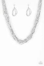 Load image into Gallery viewer, Paparazzi The Speed Of STARLIGHT - Silver Necklace
