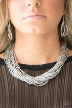 Load image into Gallery viewer, Paparazzi The Speed Of STARLIGHT - Silver Necklace
