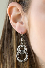 Load image into Gallery viewer, Paparazzi Perfect Zen - Silver Earrings
