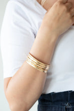 Load image into Gallery viewer, Paparazzi Basic Bauble - Gold Bracelet
