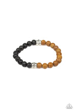 Load image into Gallery viewer, Paparazzi Tuned In - Brown Bracelet
