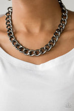 Load image into Gallery viewer, Paparazzi Heavyweight Champion - Black Necklace

