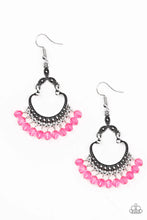 Load image into Gallery viewer, Paparazzi Babe Alert - Pink Earrings
