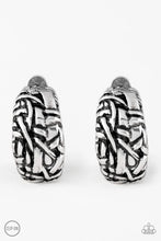 Load image into Gallery viewer, Paparazzi Couture Collision - Silver Earrings
