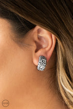 Load image into Gallery viewer, Paparazzi Couture Collision - Silver Earrings

