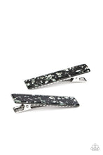 Load image into Gallery viewer, Paparazzi Playing Hair Guitar - Black Hair Accessory
