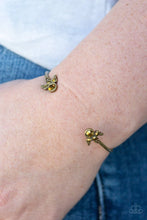 Load image into Gallery viewer, Paparazzi A Bit Rich - Brass Bracelet
