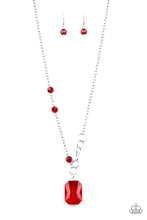 Load image into Gallery viewer, Paparazzi Never A Dull Moment - Red Necklace
