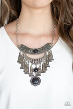 Load image into Gallery viewer, Paparazzi Sahara Royale - Black Necklace
