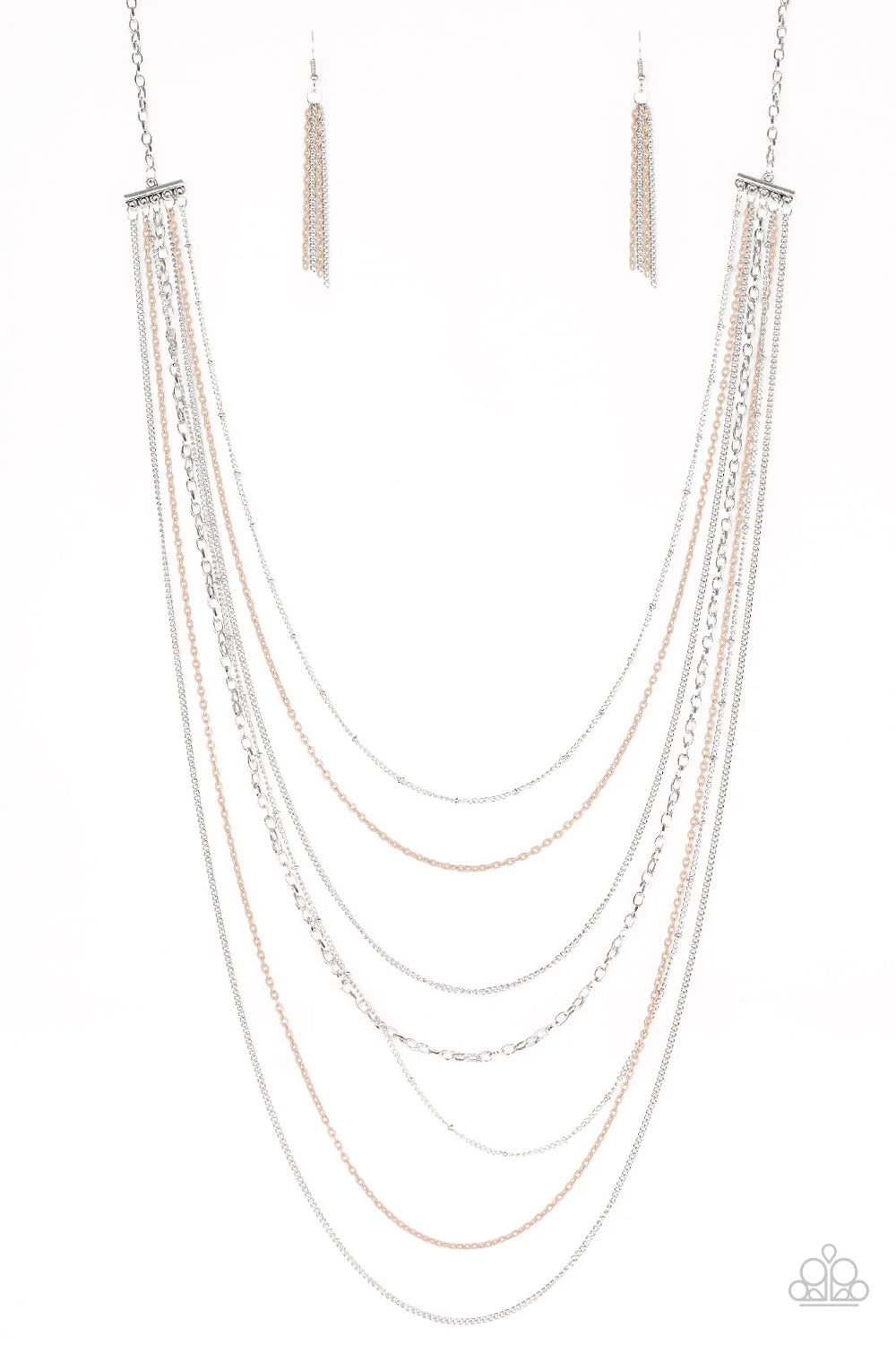 Paparazzi Radical Rainbows - Brown Necklace