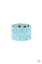 Load image into Gallery viewer, Paparazzi Rosy Wrap Up - Blue Bracelet
