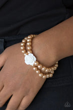 Load image into Gallery viewer, Paparazzi Posh And Posy - Brown Bracelet
