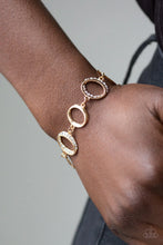 Load image into Gallery viewer, Paparazzi Beautiful Inside And Out - Gold Bracelet
