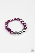 Load image into Gallery viewer, Paparazzi All Dressed UPTOWN - Purple Bracelet
